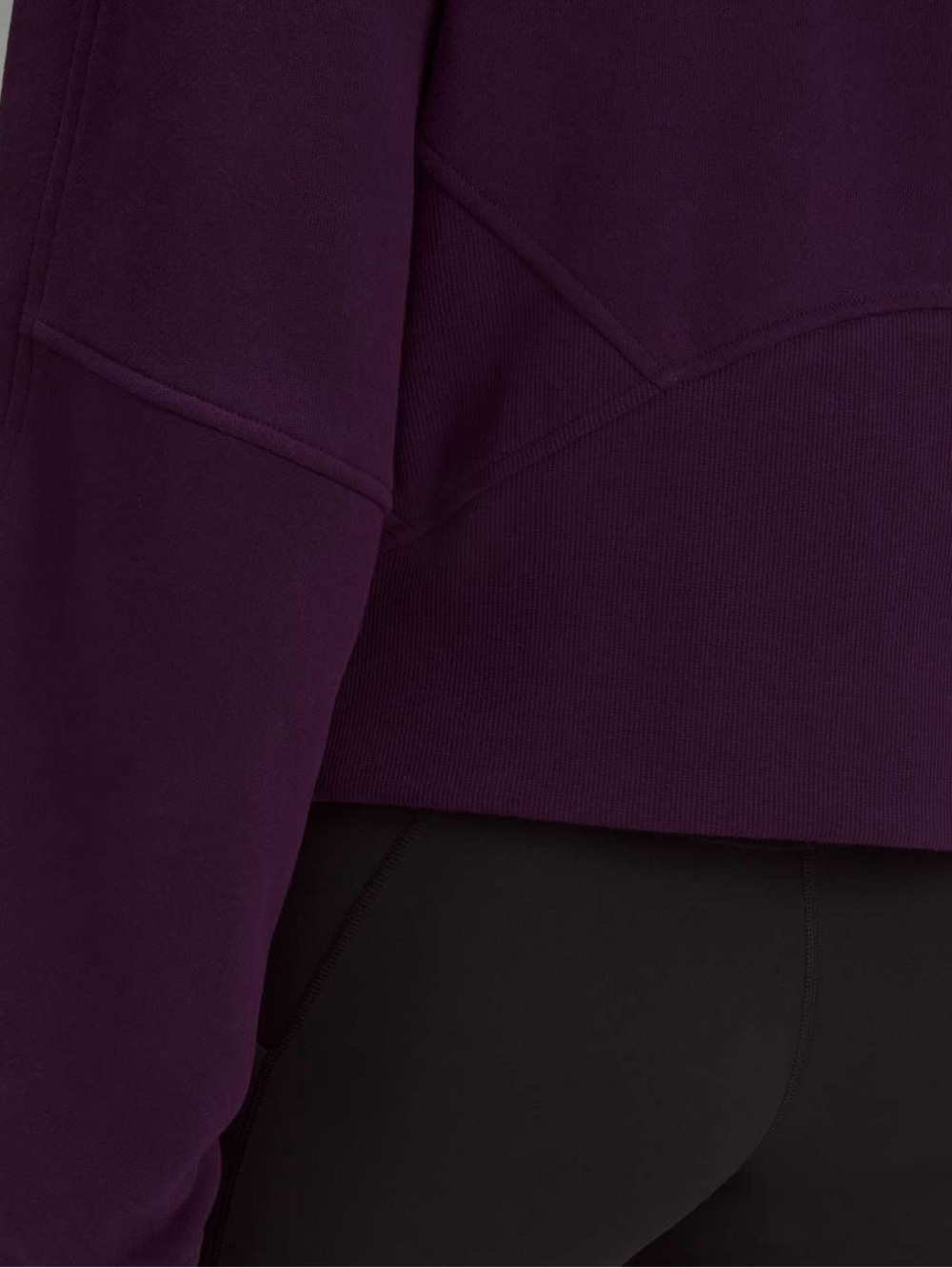 180. Lululemon Scuba Oversized Full-Zip Hoodie Dramatic Magenta XL XXL - Picture 7 of 13